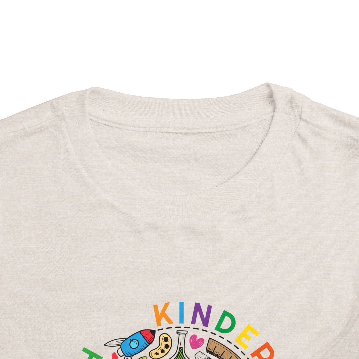 Kindergarten Here I Comer Boricua Toddler Short Sleeve Tee