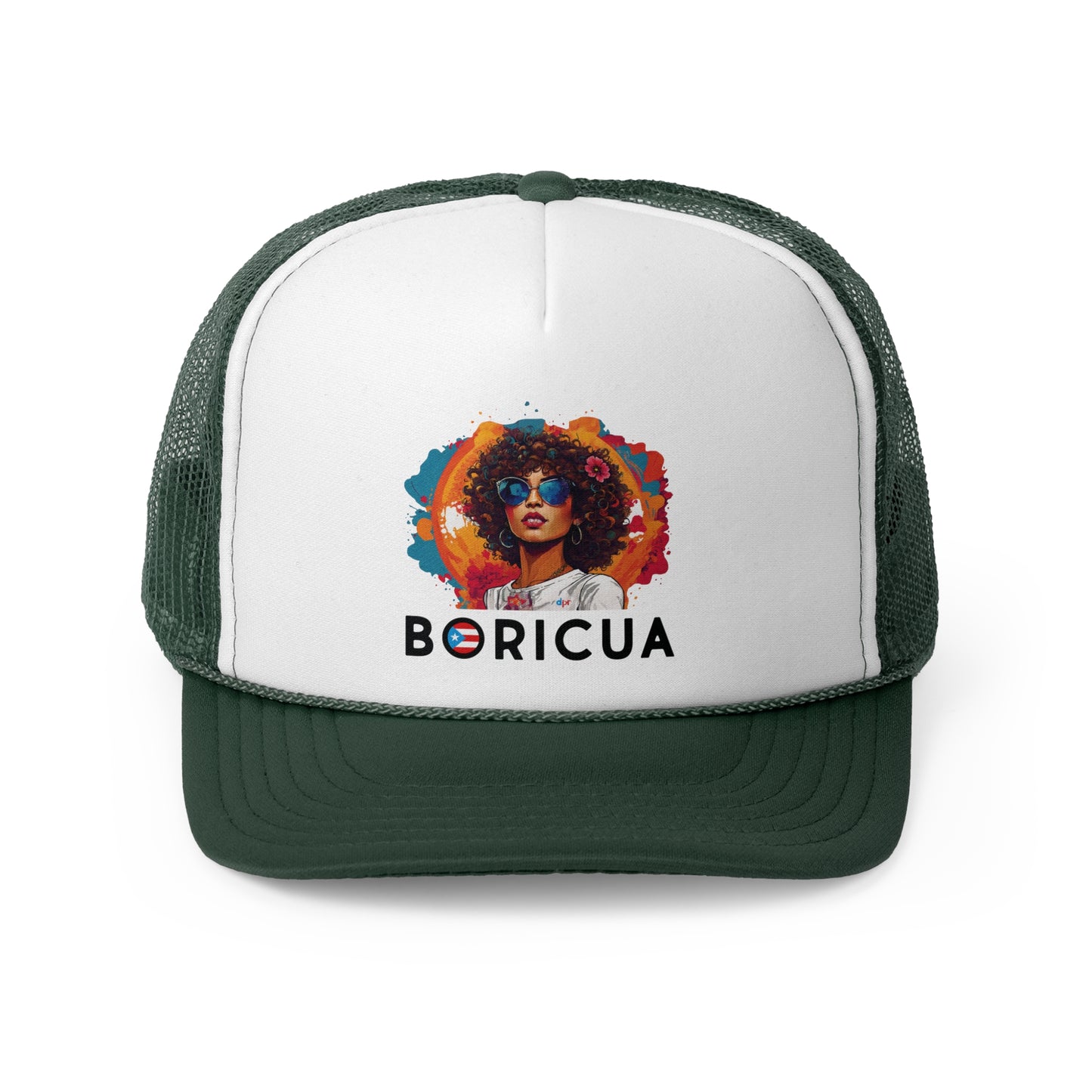 Flow Boricua Bandera Puerto Rican Pride Trucker Caps FREE SHIPPING