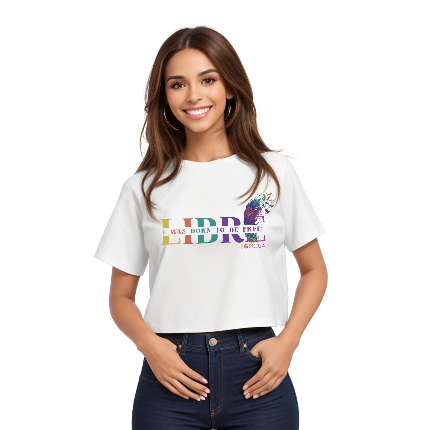 Caribbean Queen Crop Top Line