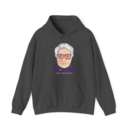 Abuela Boricua Always Here Never Left Unisex Heavy Blend™ Boricua-Style Hoodies