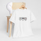Eat Play Fútbol Graphic Tee | Puerto Rican Flag Soccer Shirt | Unisex Heavy Cotton T-Shirt