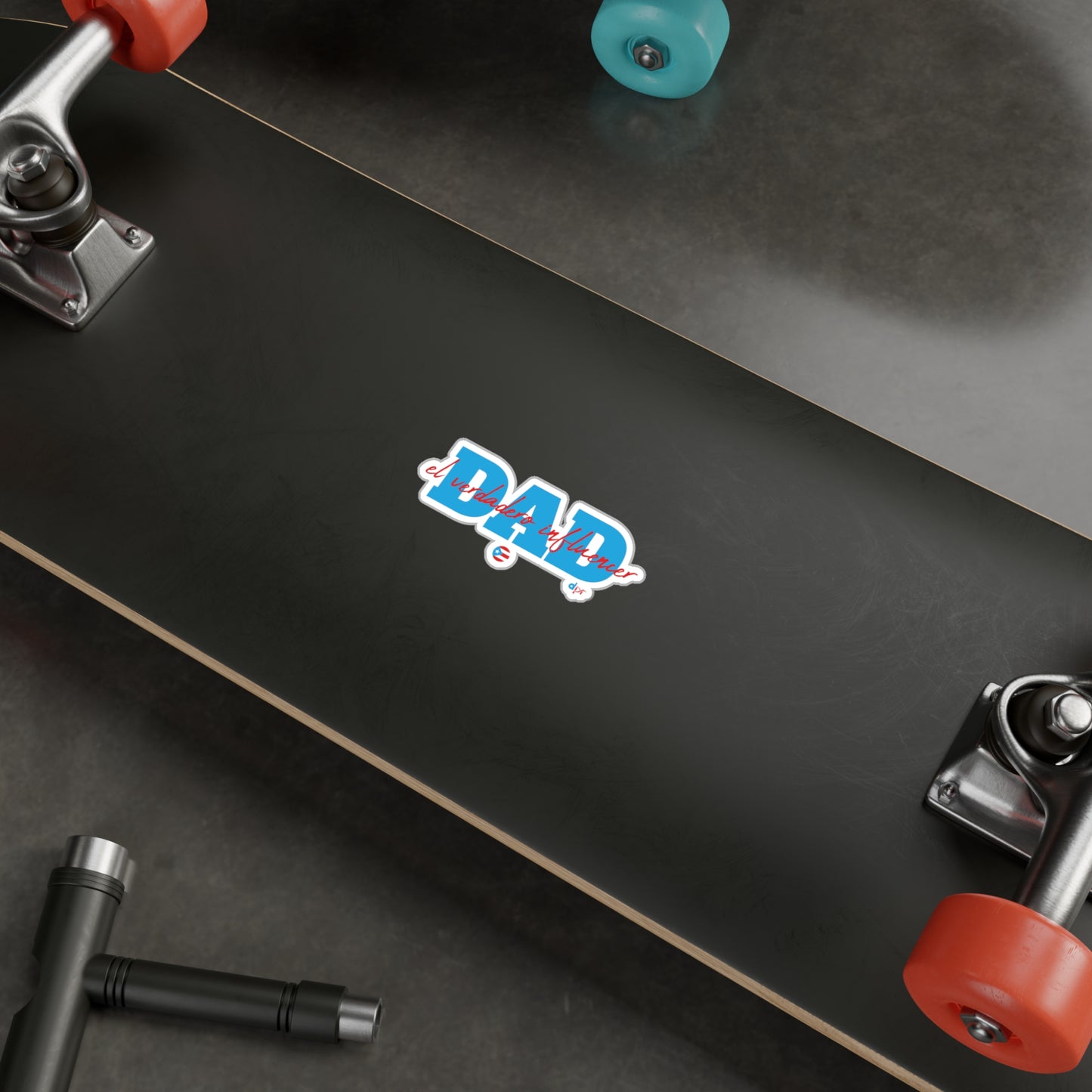 Dad El Verdadero Influencer Kiss-Cut Vinyl Decals