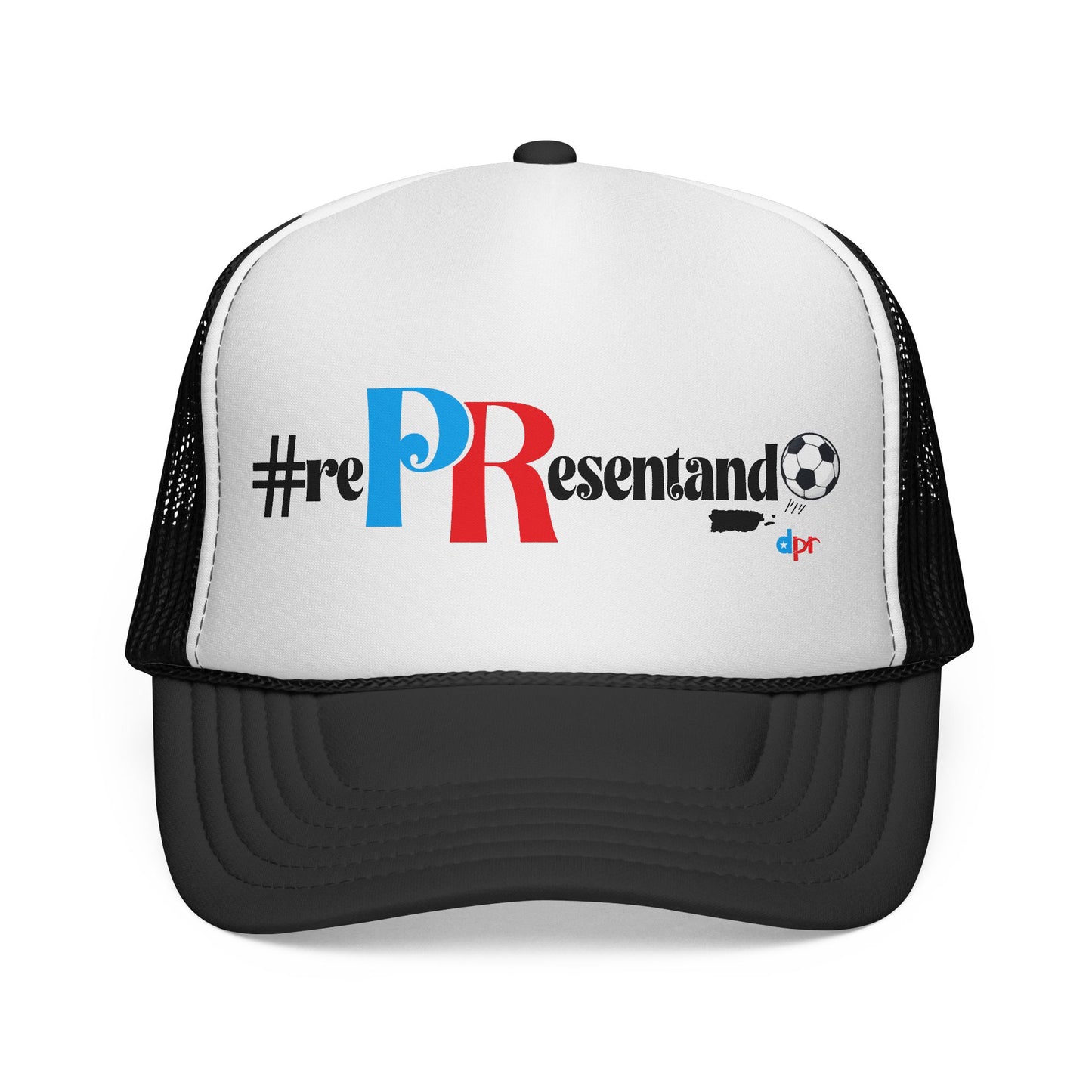 Copy of RePResentando Soccer Puerto Rican Pride Trucker Caps FREE SHIPPING
