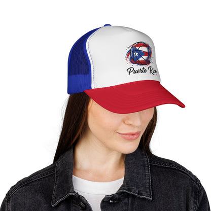 Puerto Rico Basketball Flag 2 Trucker Caps FREE SHIPPING