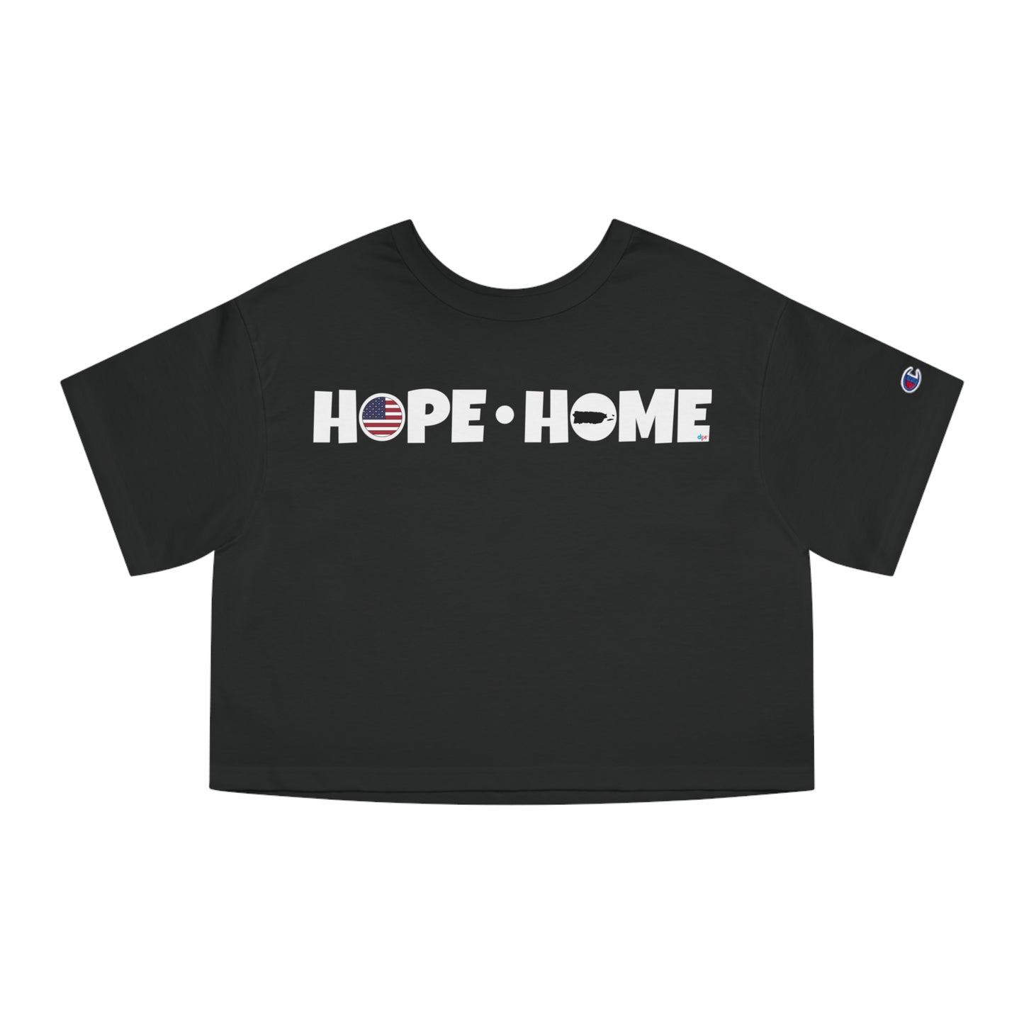 HOPE HOME PUERTO RICO Flowy Cropped Tee