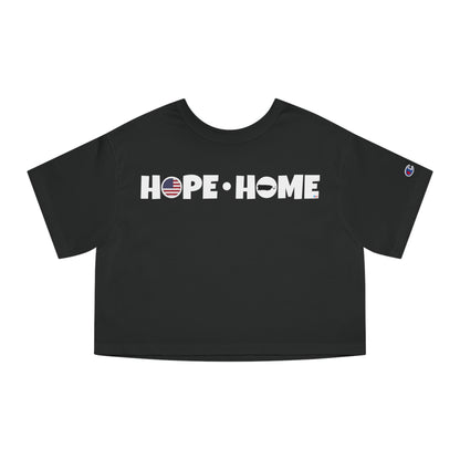 HOPE HOME PUERTO RICO Flowy Cropped Tee
