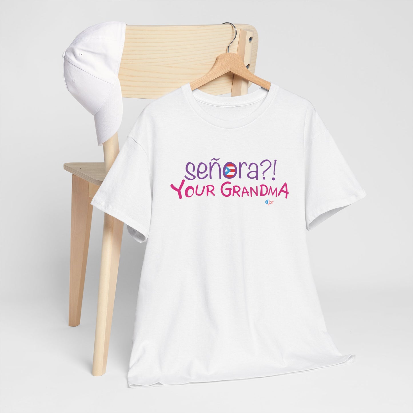 Señora Your GrandMa Heavy Cotton Tee