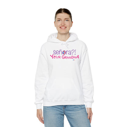 Señora Your Grandma Unisex Heavy Blend™ Boricua-Style Hoodies