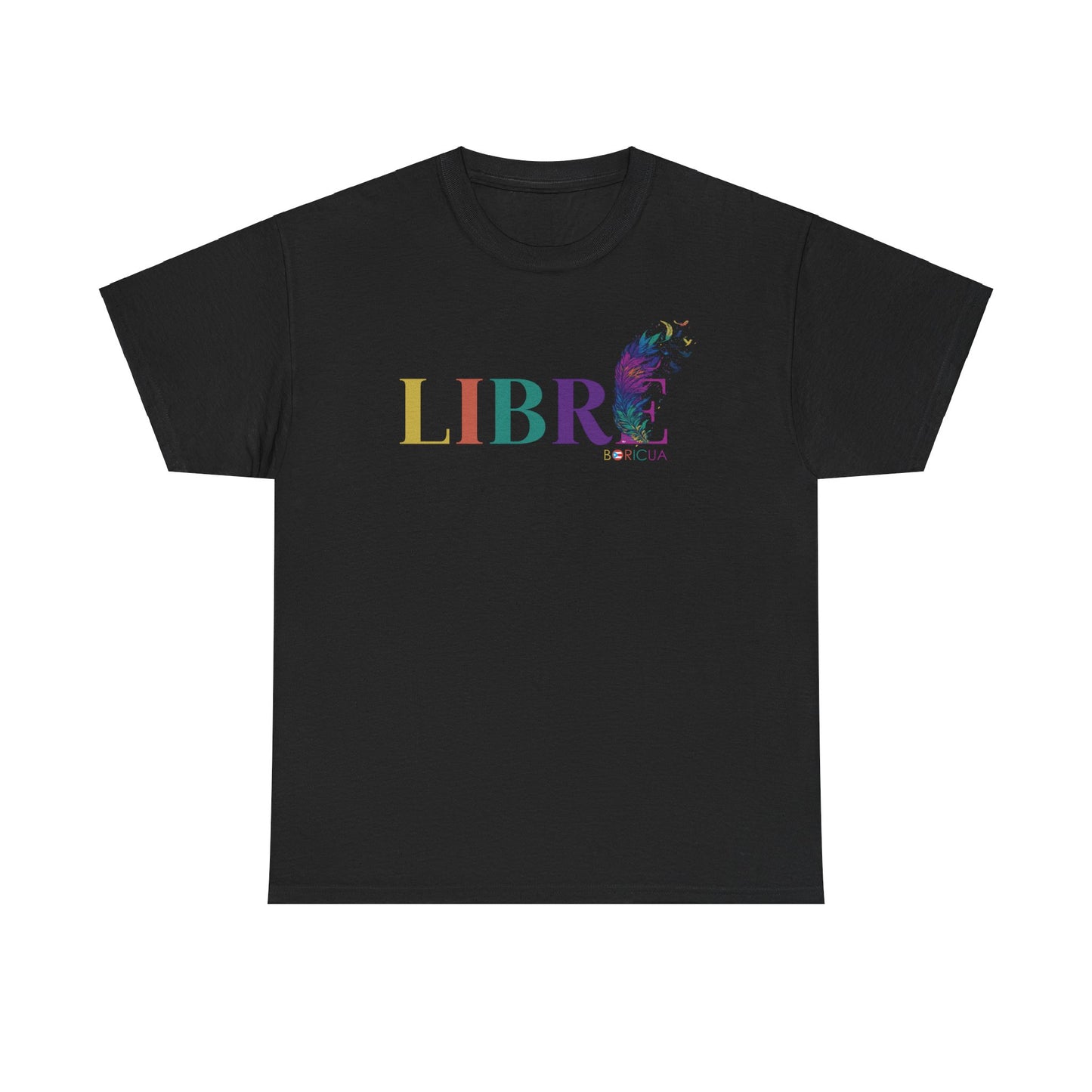 LIBRE BORICUA Unisex Heavy Cotton Tee