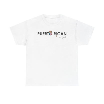 Puerto Rican con Orgullo Unisex Heavy Cotton Tee