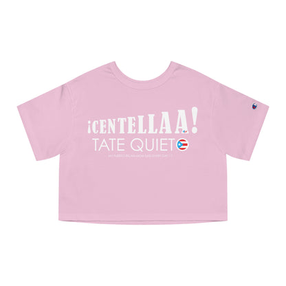 CENTELLA! Puerto Rican Mom  Flowy Cropped Tee