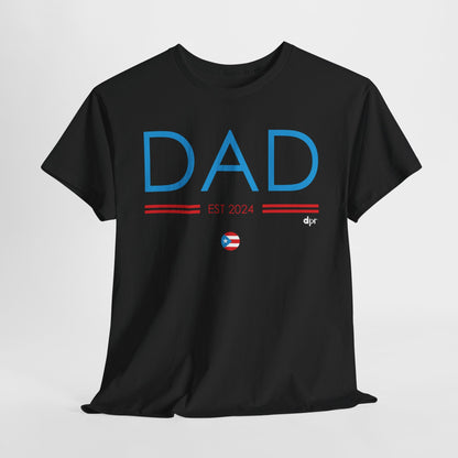 DAD Est 2024 Heavy Cotton Tee