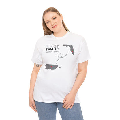 Love in the Distance Florida Unisex Heavy Cotton Tee