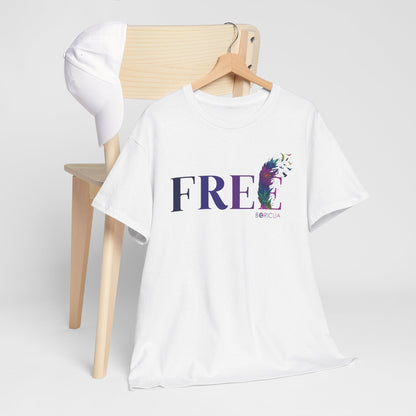 FREE BORICUA Unisex Heavy Cotton Tee