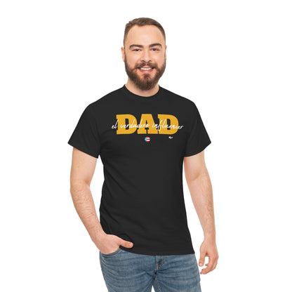 Dad El Verdadero Influencer Yellow Unisex Heavy Cotton Tee