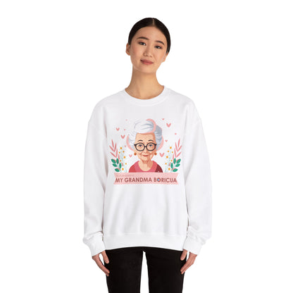 In Loving Memory of My Grandma Boricua Heavy Blend™ Crewneck Sweaters