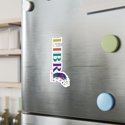 LIBRE Rainbow Waterproof Kiss-Cut Vinyl Decals