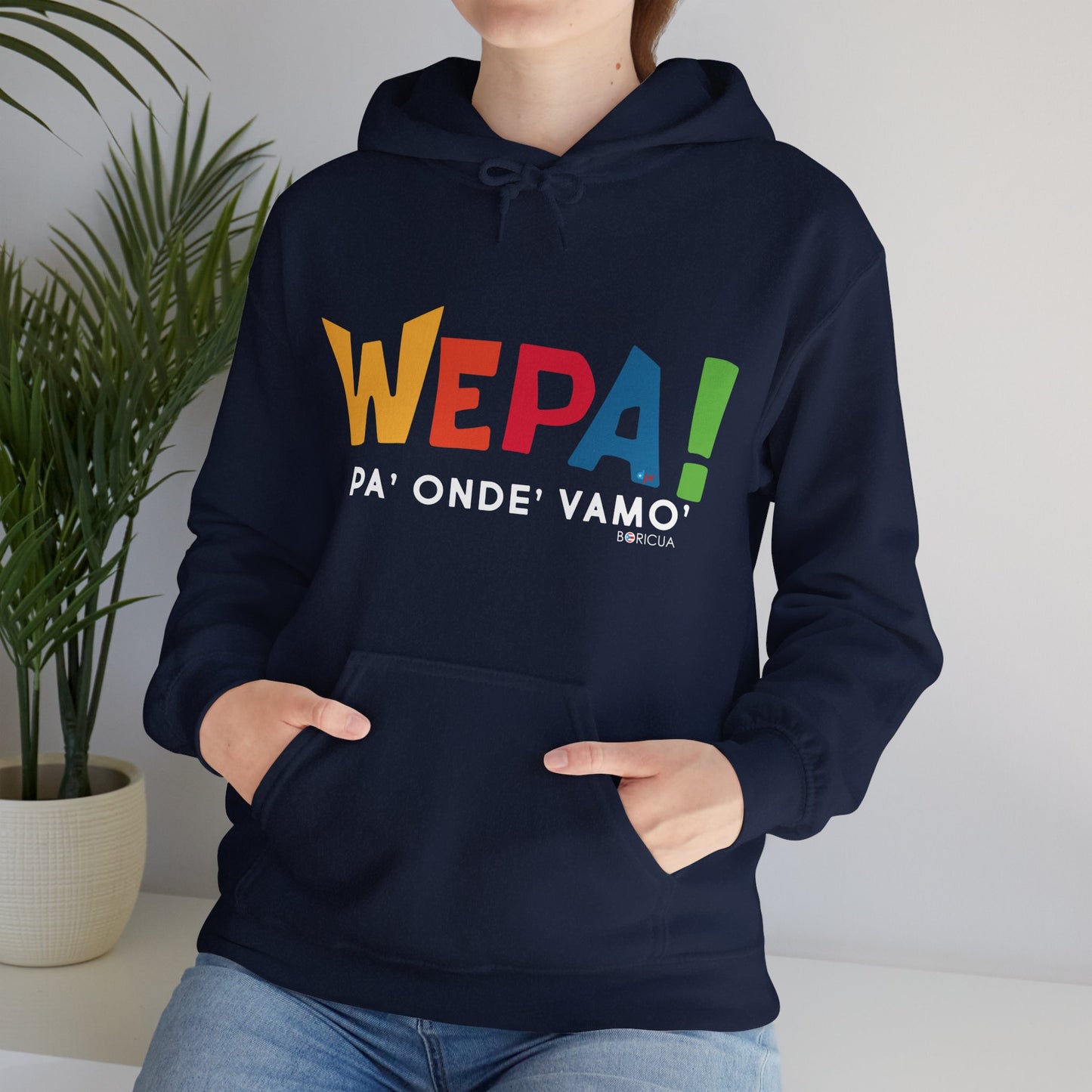 Wepa Boricua! Unisex Heavy Blend™ Boricua-Style Hoodies