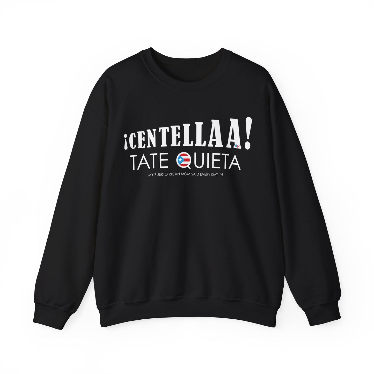 CENTELLA! Puerto Rican Mom WOMAN Heavy Blend™ Crewneck Sweaters