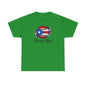 Puerto Rico Baseball Flag | Unisex Heavy Cotton T-Shirt