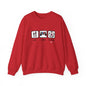 Eat Play Soccer Puerto Rican Flag Heavy Blend™ Crewneck Sweatshirt