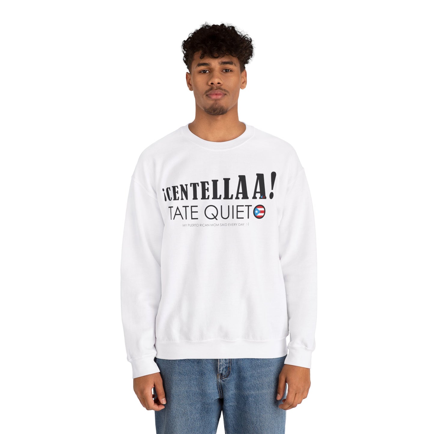 CENTELLA! Puerto Rican Mom Heavy Blend™ Crewneck Sweatshirt