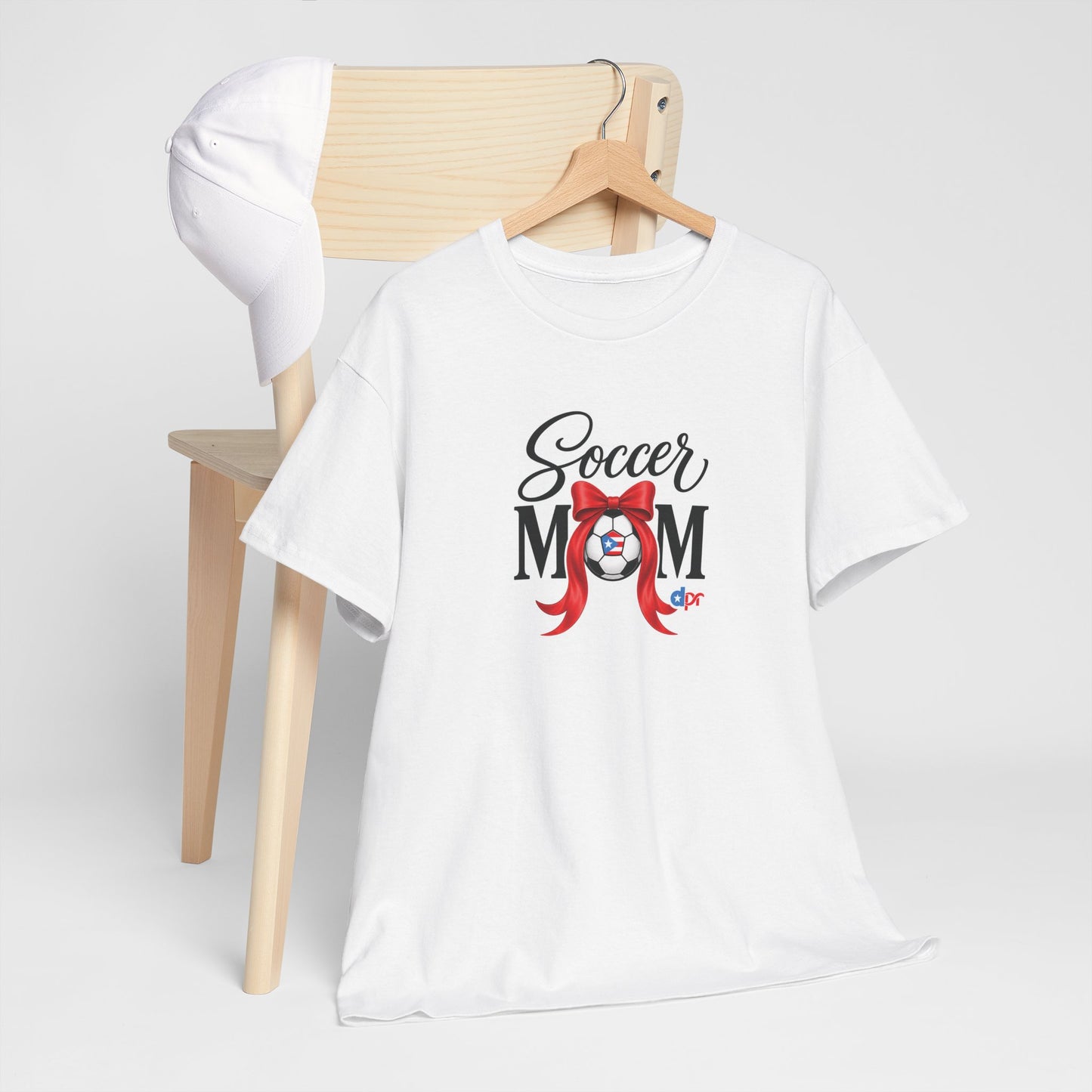 Soccer Mom Boricua Unisex Heavy Cotton Tee