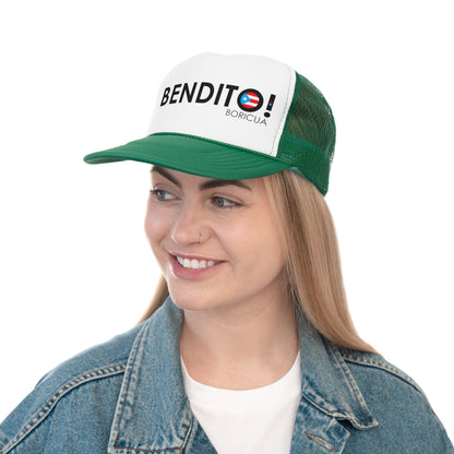 Bendito! Boricua Puerto Rican Pride Trucker Caps FREE SHIPPING