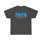 Papá My Hero Blue Heavy Cotton Tee