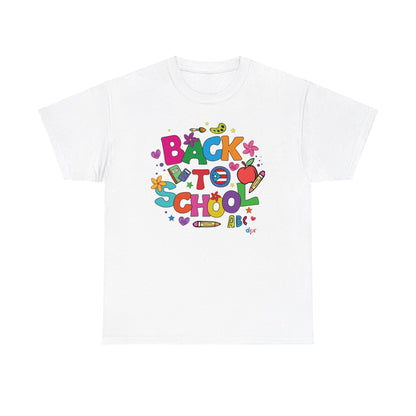 Back to School Boricua Teacher Heavy Cotton Tee