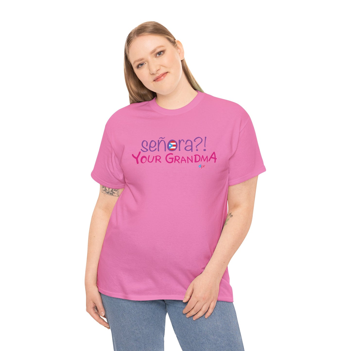 Señora Your GrandMa Heavy Cotton Tee