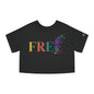 Free BORICUA Flowy Cropped Tee