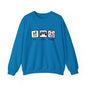 Eat Play Soccer Puerto Rican Flag Heavy Blend™ Crewneck Sweatshirt
