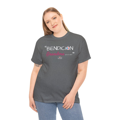 Bendición Grandma Boricua Unisex Heavy Cotton Tee