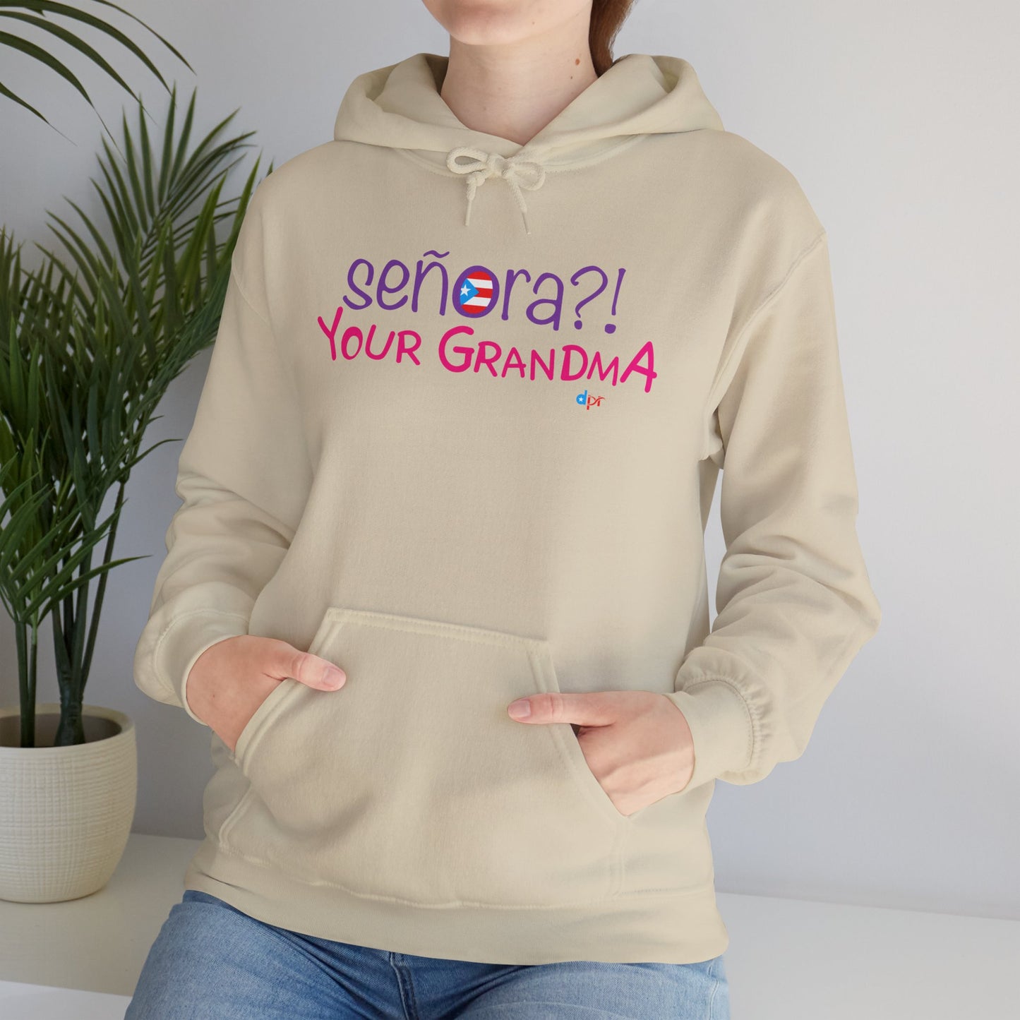 Señora Your Grandma Unisex Heavy Blend™ Boricua-Style Hoodies