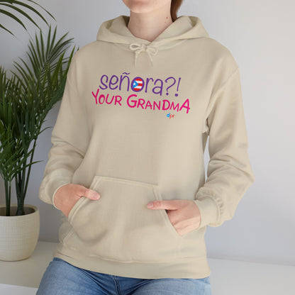 Señora Your Grandma Unisex Heavy Blend™ Boricua-Style Hoodies