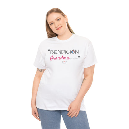 Bendición Grandma Boricua Unisex Heavy Cotton Tee