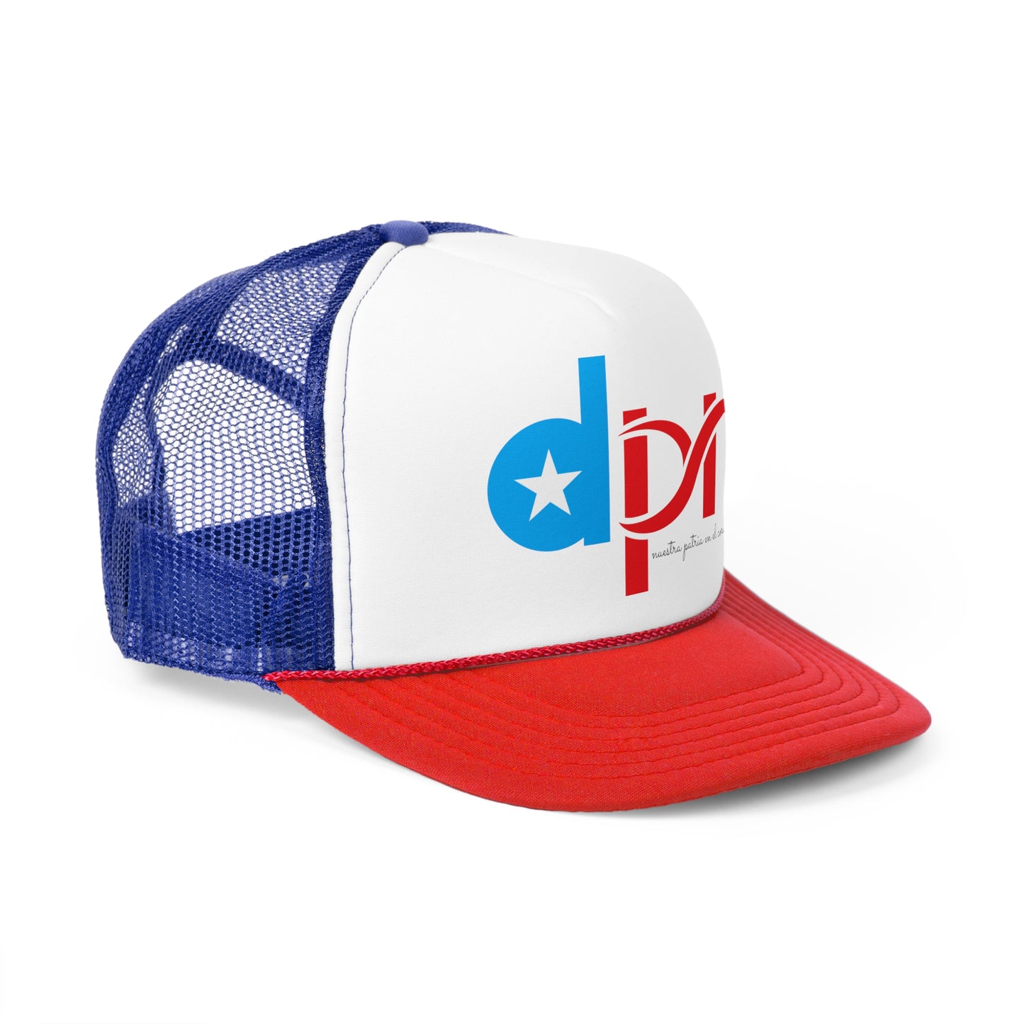 De Puerto Rico nuestra patria en el corazón Puerto Rican Pride Trucker Caps FREE SHIPPING