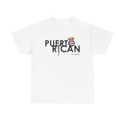 Puerto Rican con Orgullo 2 Unisex Heavy Cotton Tee