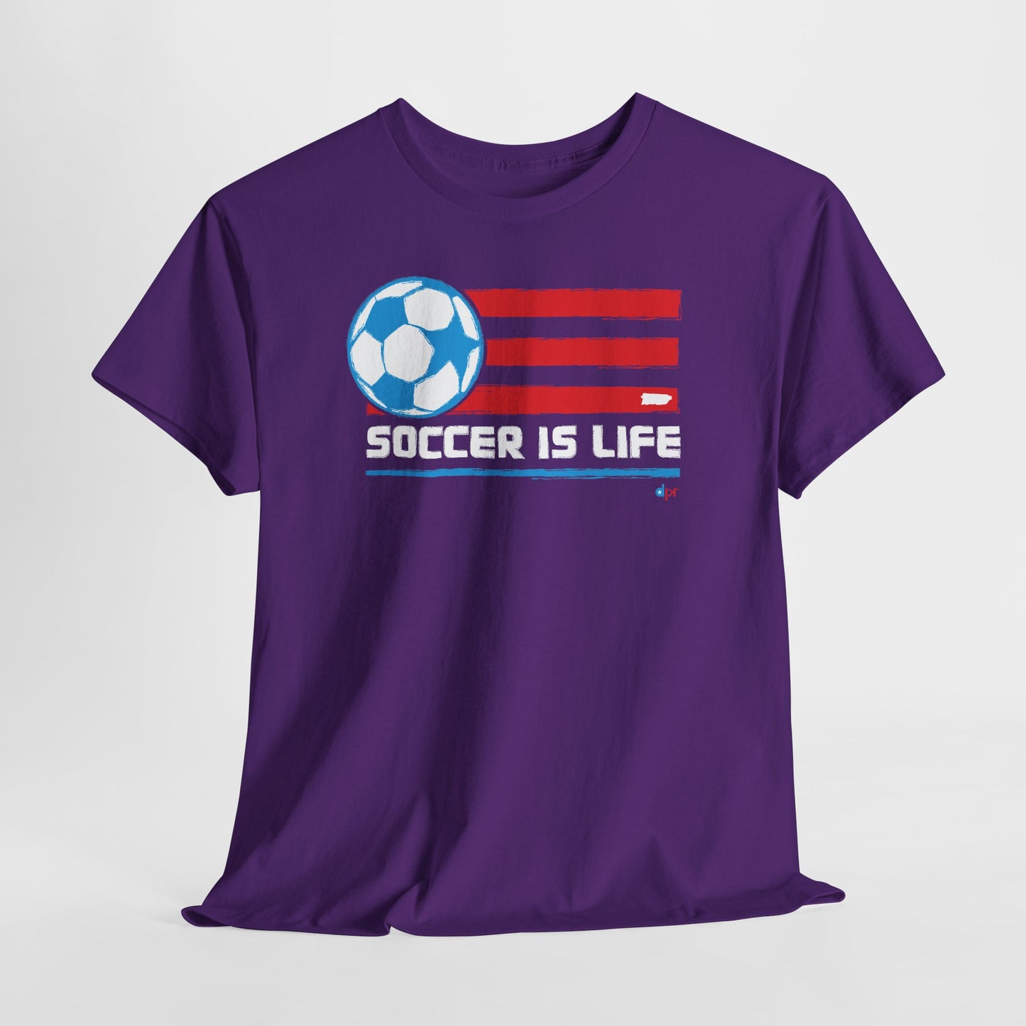 Soccer Mom Boricua Unisex Heavy Cotton Tee