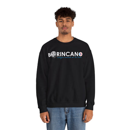BORINCANO aunque naciera en la luna Unisex Heavy Blend™ Crewneck Sweaters