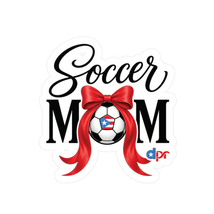 Soccer Mom Boricua Waterproof Kiss-Cut Vinyl Decals