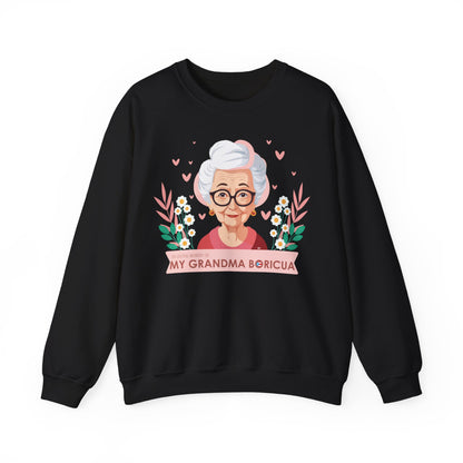 In Loving Memory of My Grandma Boricua Heavy Blend™ Crewneck Sweaters