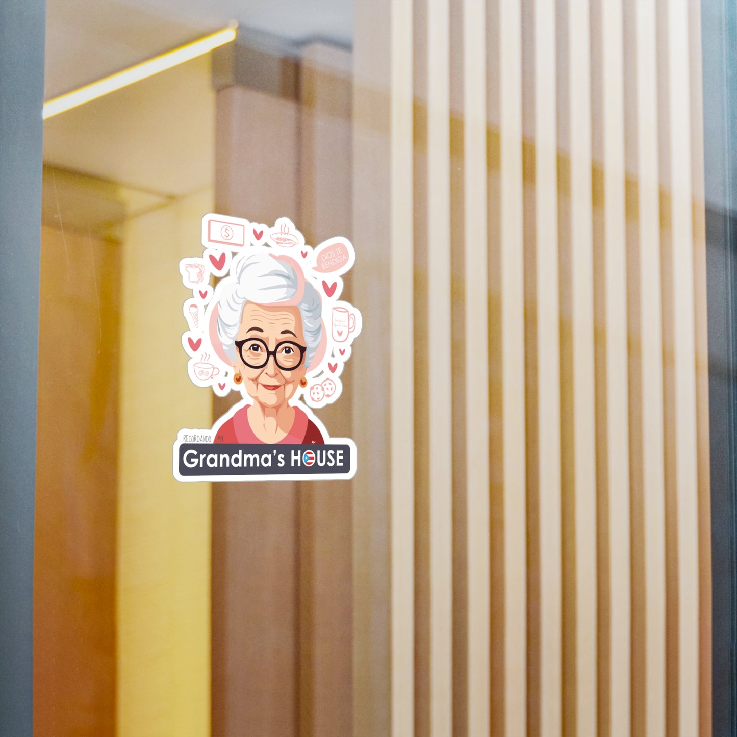 Recordando My Grandma's House Waterproof Kiss-Cut Vinyl Decals