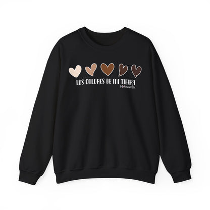 MELANINA BORINQUEN Heavy Blend™ Crewneck Sweaters