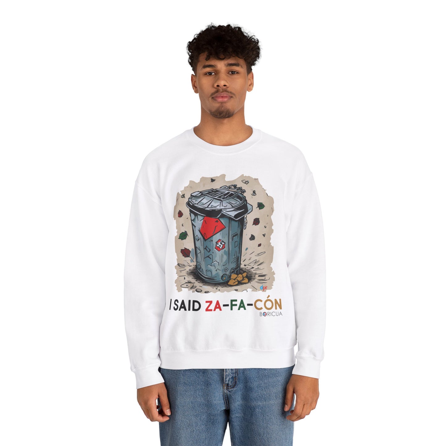 I Said Zafacón Unisex Heavy Blend™ Crewneck Sweaters