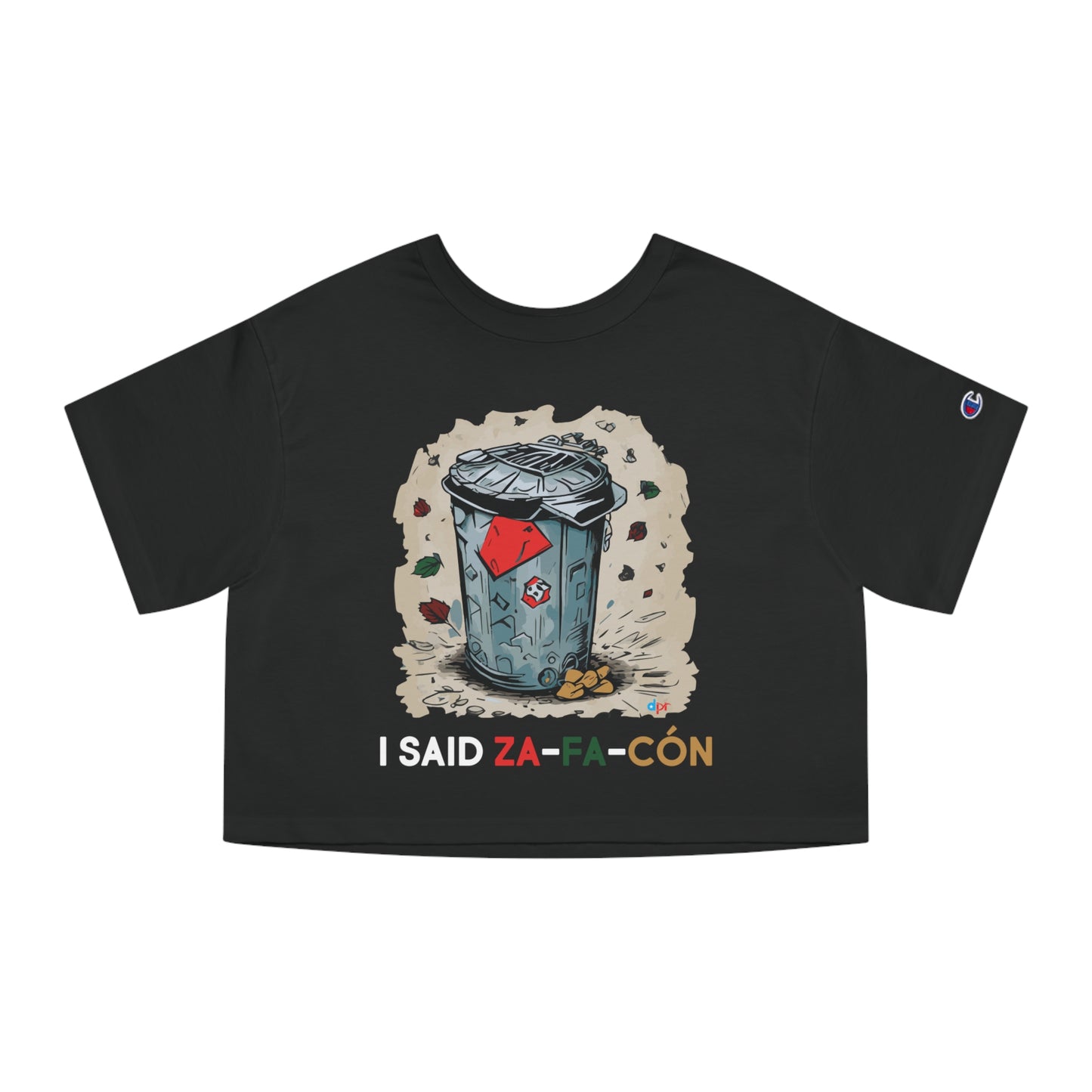 I Saids Zafacón Women's Flowy Cropped Tee