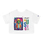 I Play Music Every Night Flowy Cropped Tee