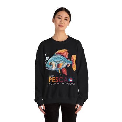 Mere' Pescao No sea tan Paquetero Unisex Heavy Blend™ Crewneck Sweaters