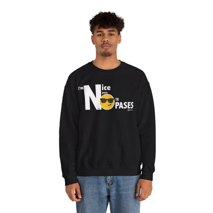 I'm Nice Boricua Unisex Heavy Blend™ Crewneck Sweaters